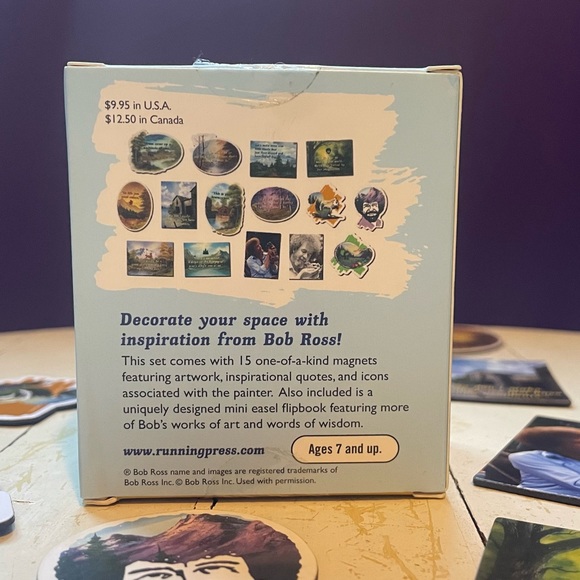 Bob Ross - Happy Little Magnets - Picture 2 of 13